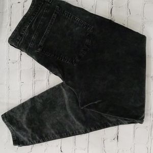 Lucky Brand Grey Velvet Ava Super Skinny High Waisted Jeans